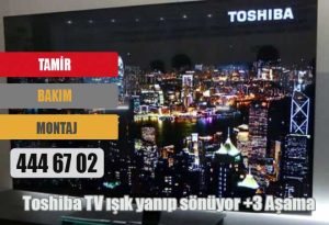 Toshiba TV ışık yanıp sönüyor